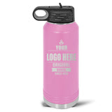 32 oz. Custom Engraved Stainless Steel Insulated Water Bottle